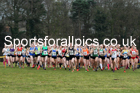 Womens under-17 Northern Cross Country Champs., Camp Hill Estate, Kirklington.  Photo: David T. Hewitson/Sports for All Pics